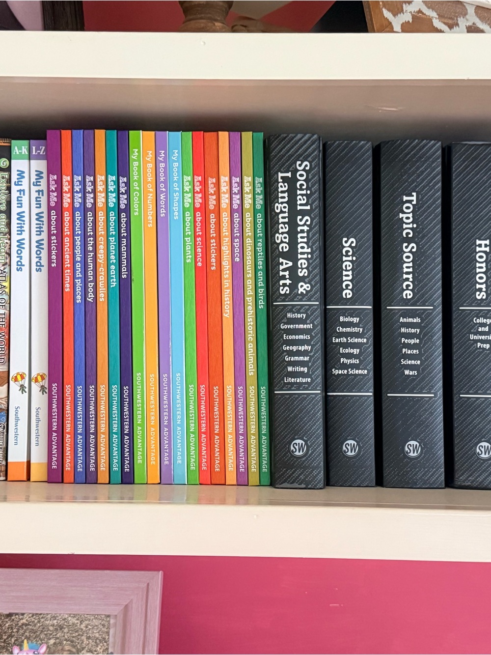 COMPLETE SOUTHWESTERN ADVANTAGE LEARNING BOOK SET